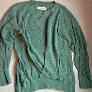 Lou & Grey for Loft women’s mint colored sweater